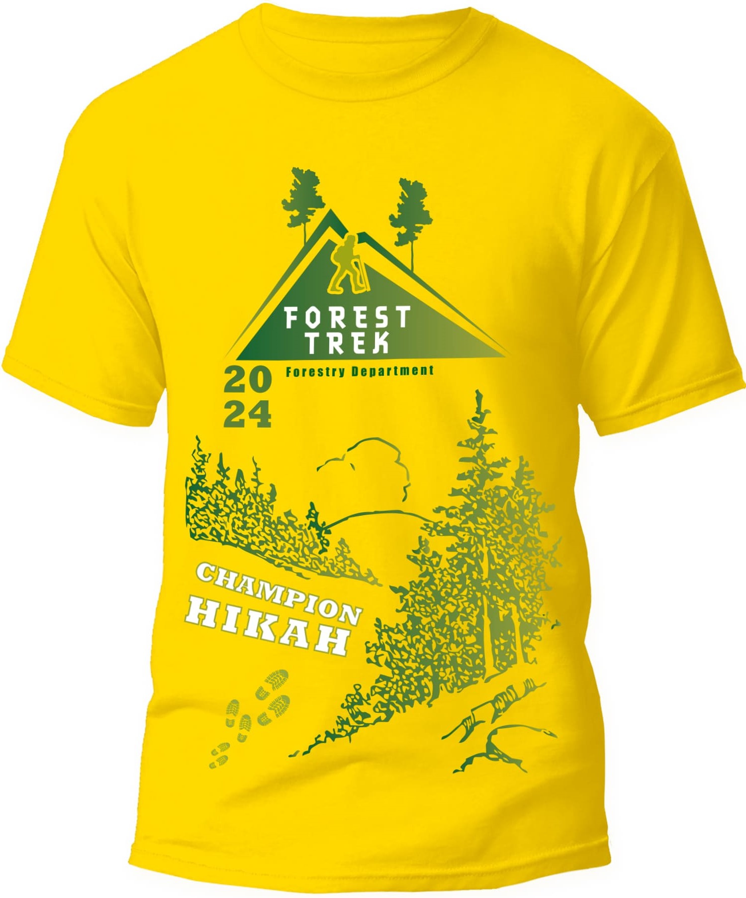 Forest Trek Champion Hikah - Adult Yellow